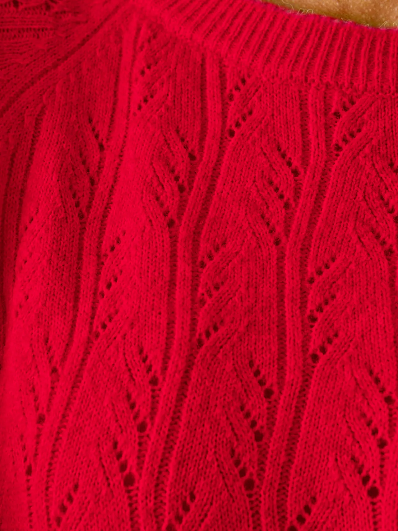 Pull manches au coude avec laine