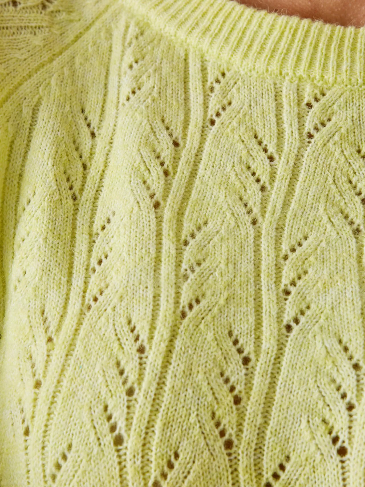 Pull manches au coude avec laine