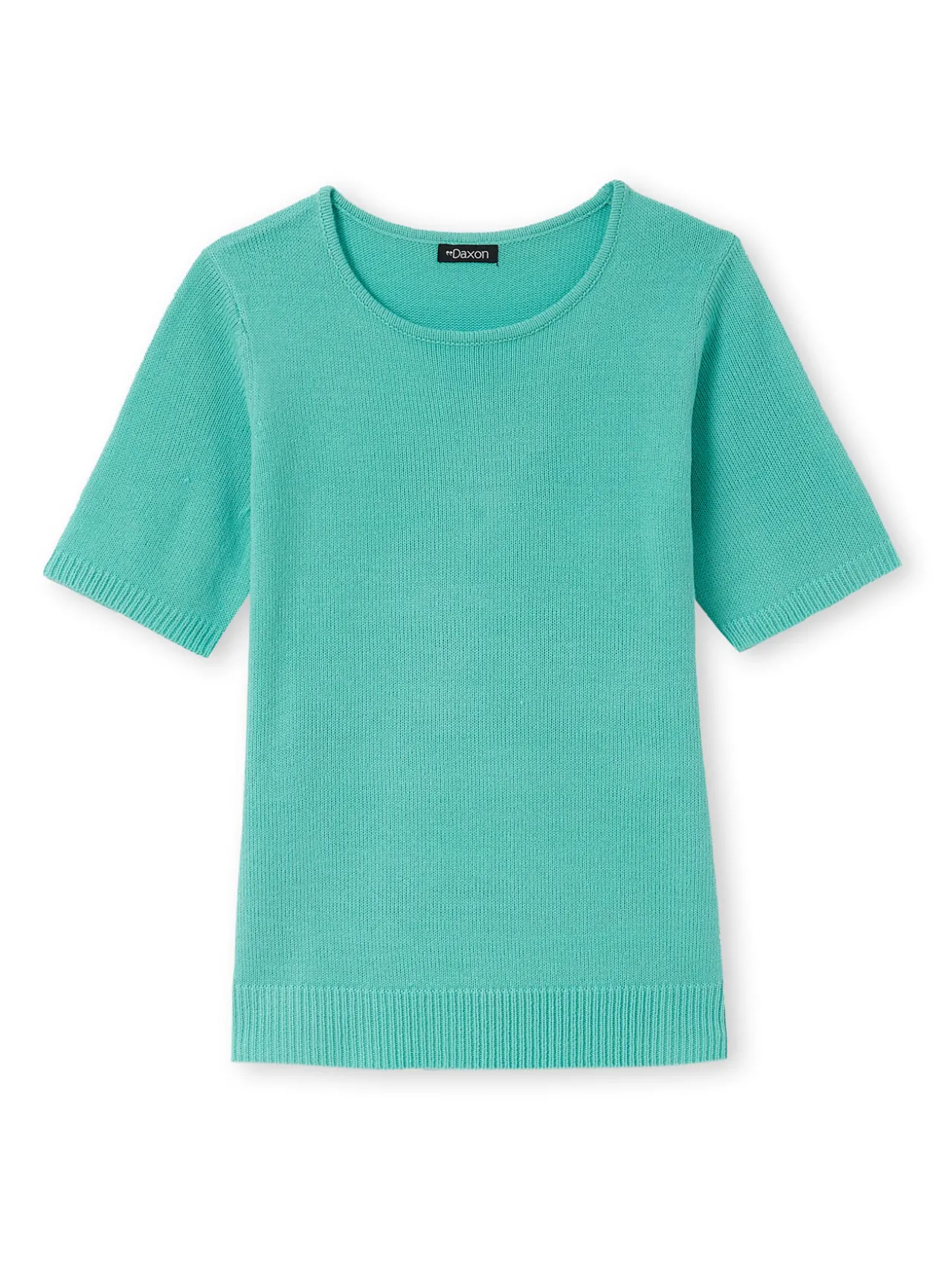 Pull manches courtes encolure ronde