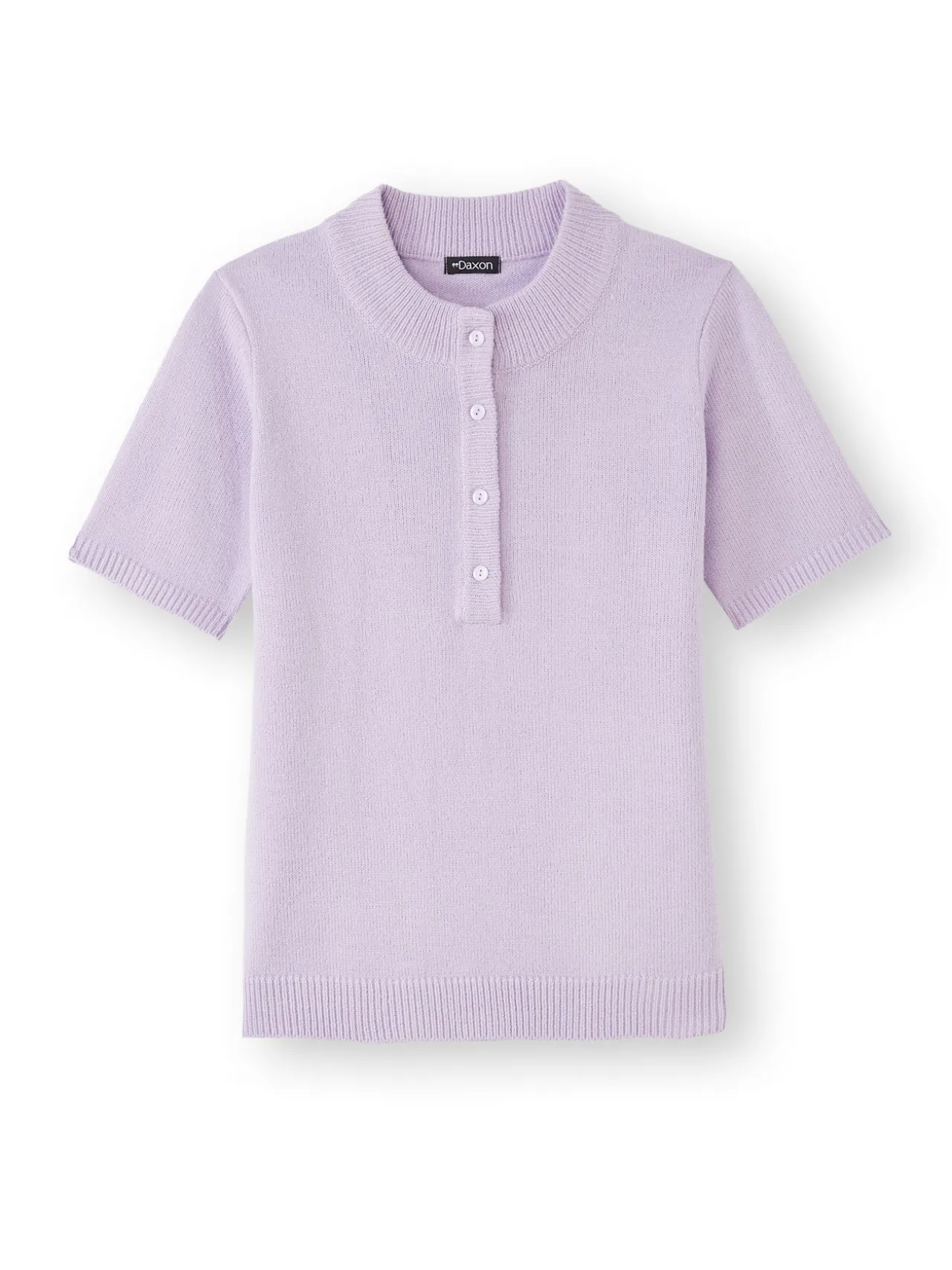 Pull manches courtes encolure tunisienne