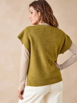 Pull manches T avec laine