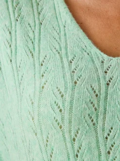 Pull manches T avec laine