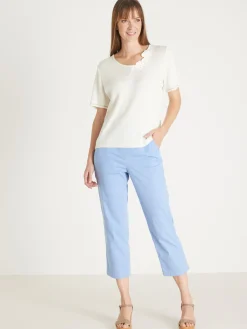 Pull raffiné avec broderies