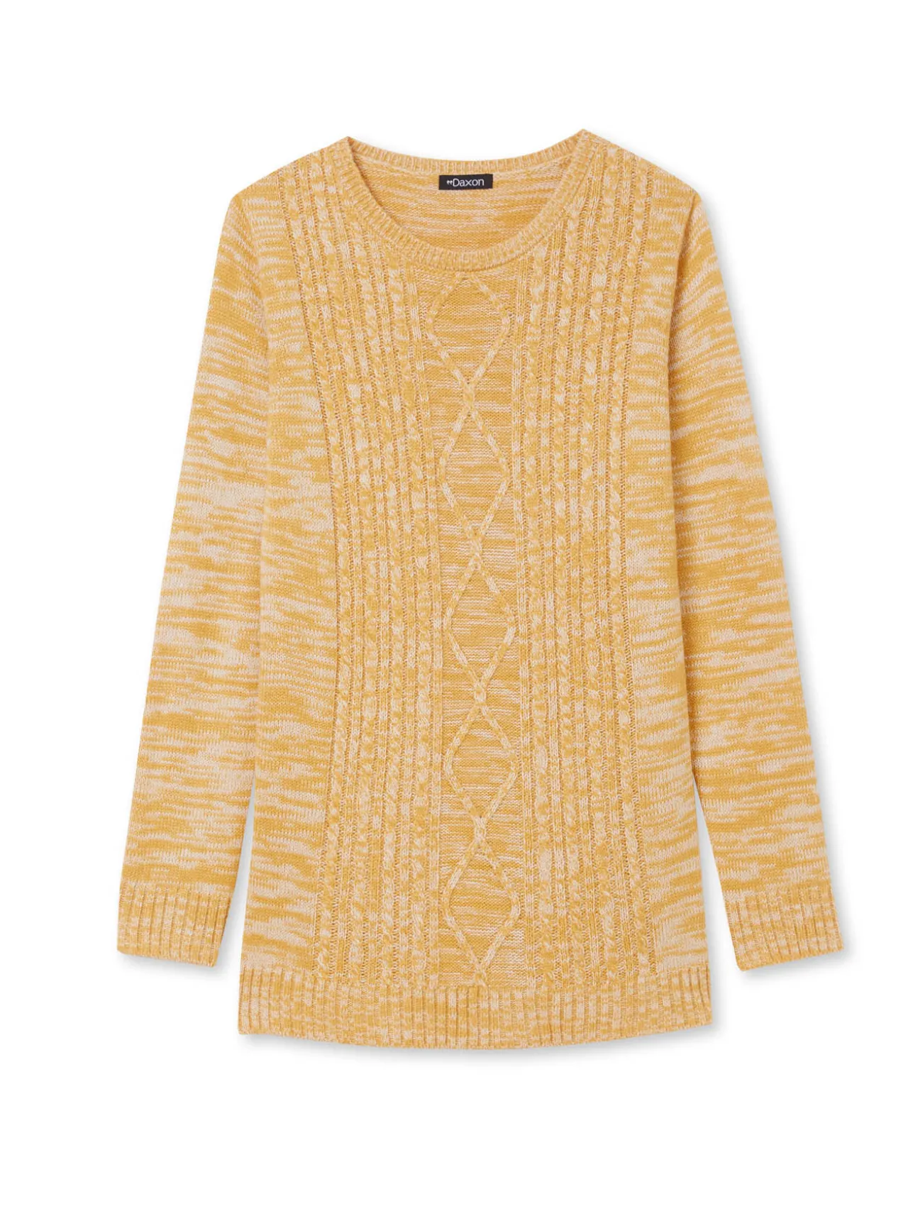 Pull torsadé encolure ronde