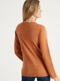 Pull toucher cachemire