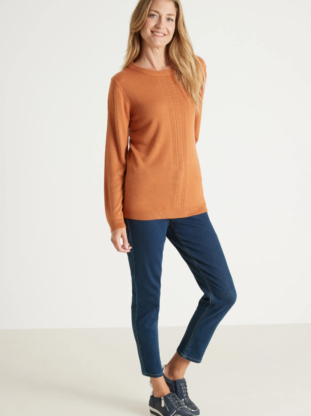 Pull toucher cachemire