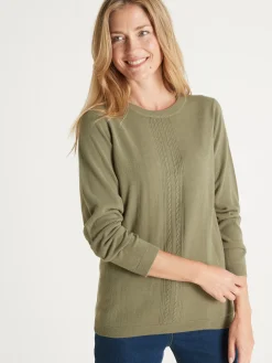 Pull toucher cachemire