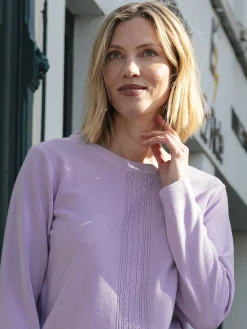 Pull toucher cachemire