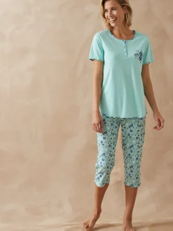 Pyjacourt en maille pur coton