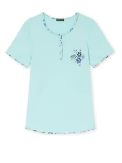 Pyjacourt en maille pur coton