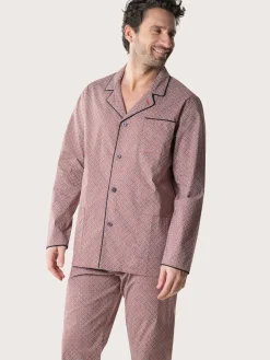 Pyjama boutonné POPELINE