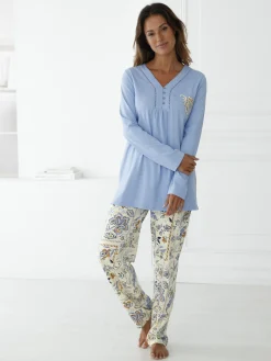 Pyjama coupe ample jersey pur coton
