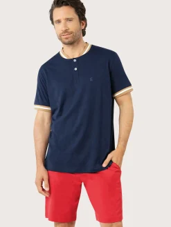 Pyjama court Caual col tunisien