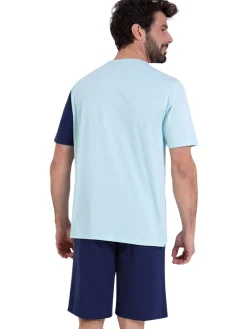 Pyjama court Ecopack Construction homme