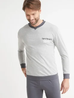 Pyjama en maille pur coton