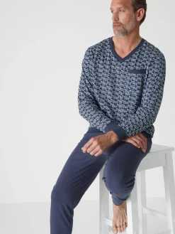 Pyjama forme jogging jersey pur coton