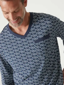 Pyjama forme jogging jersey pur coton