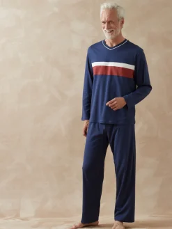 Pyjamas jersey pur coton lot de 2