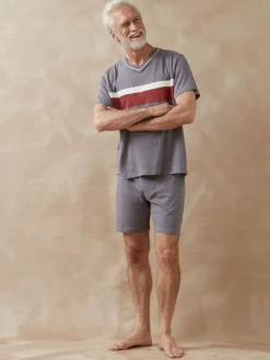 Pyjashorts à rayures en jersey lot de 2