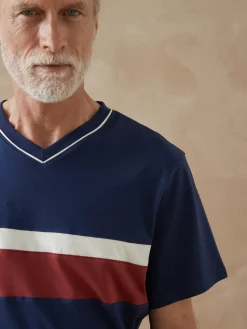 Pyjashorts à rayures en jersey lot de 2