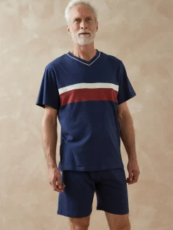 Pyjashorts à rayures en jersey lot de 2