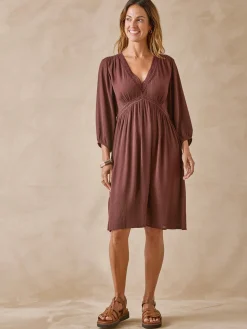 Robe ample en viscose