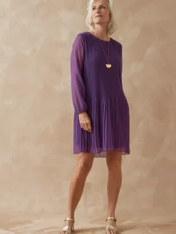 Robe au plissé permanent