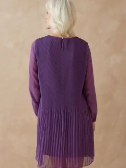 Robe au plissé permanent