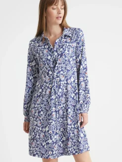 Robe chemisier en maille