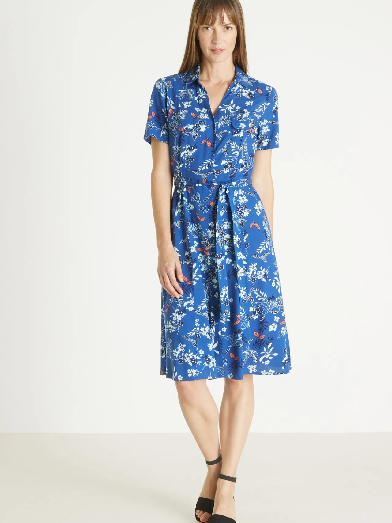 Robe chemisier toute boutonnée