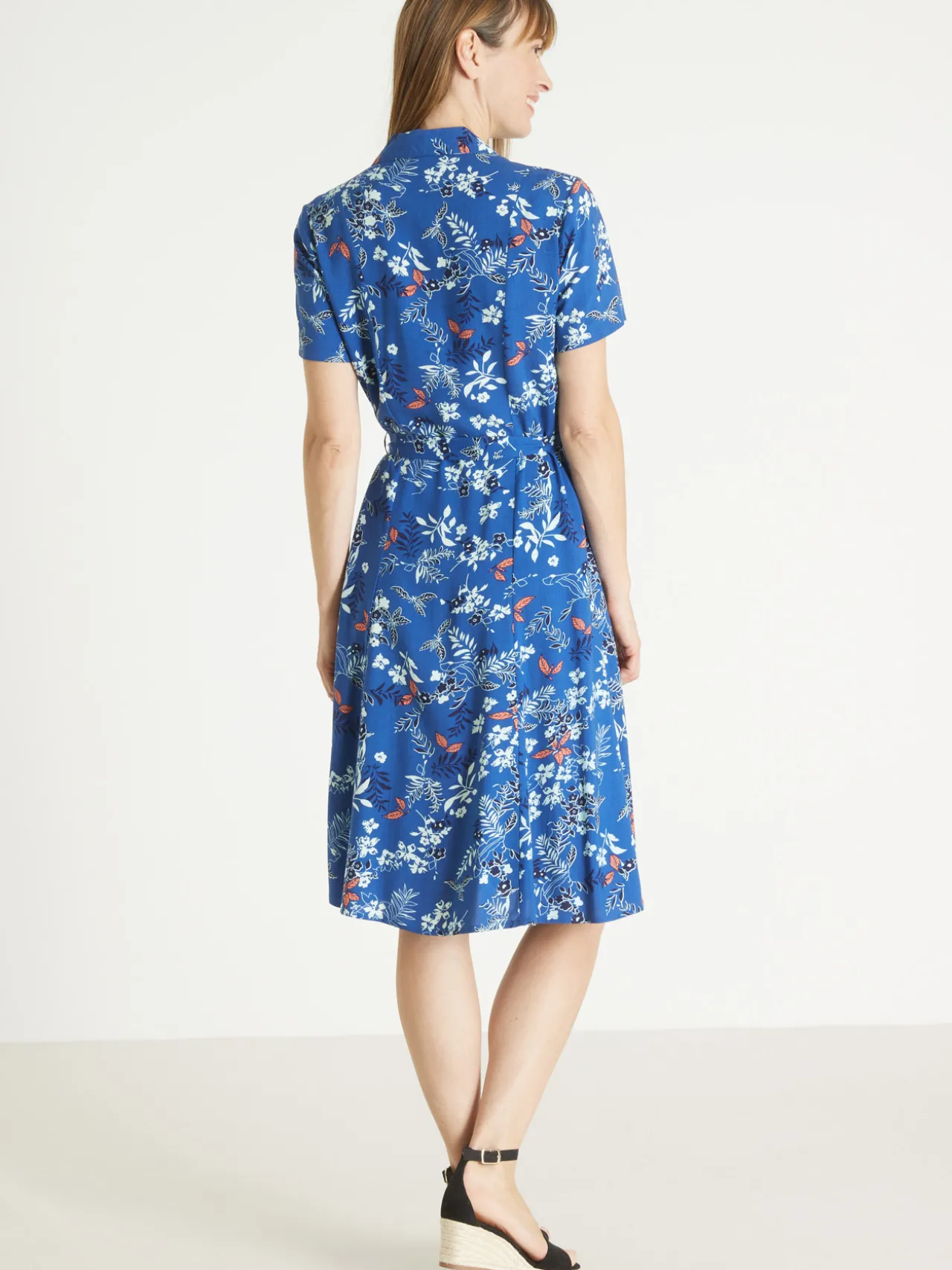 Robe chemisier toute boutonnée