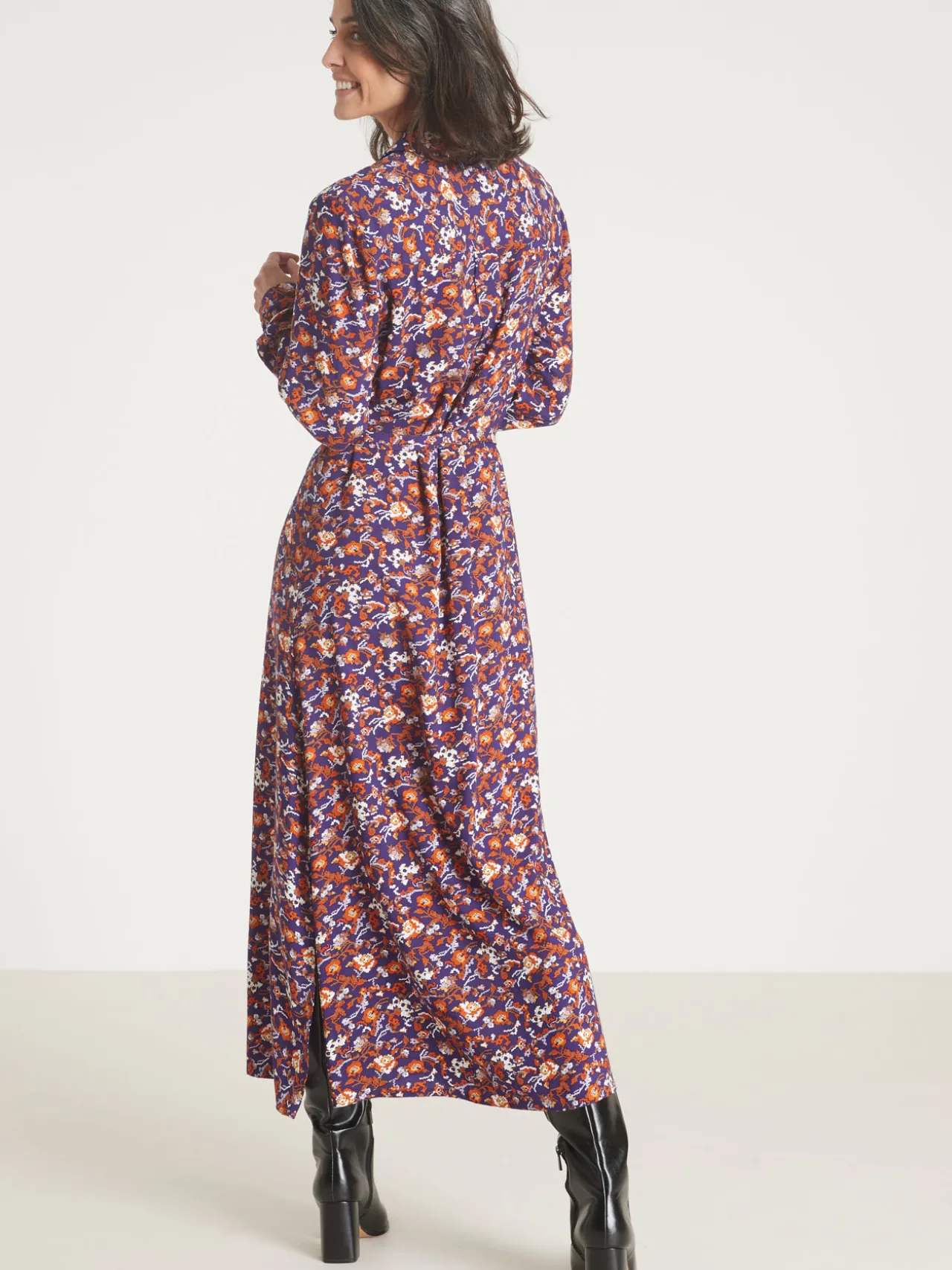 Robe chemisier toute boutonnée