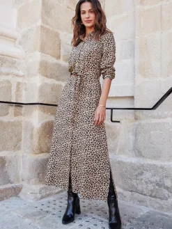 Robe chemisier toute boutonnée