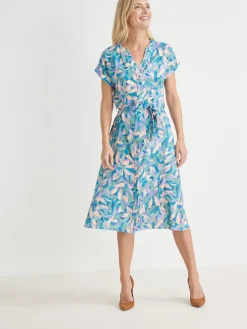 Robe chic toute boutonnée