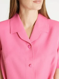 Robe classique col tailleur