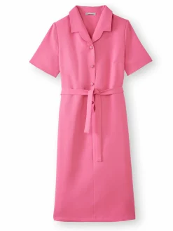 Robe classique col tailleur