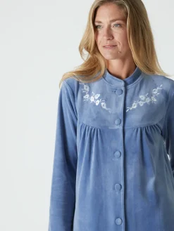 Robe de chambre en maille velours