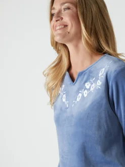 Robe d'hôtesse en maille velours