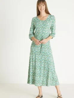 Robe droite en maille