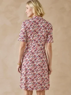 Robe effet portefeuille en maille