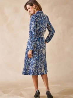 Robe en maille bien chaude