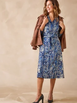 Robe en maille bien chaude