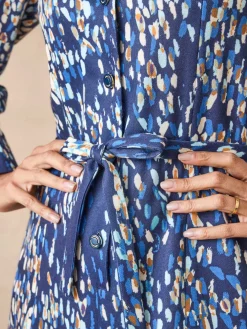 Robe en maille bien chaude