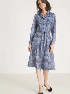 Robe en maille bien chaude