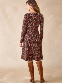 Robe en maille fluide