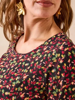 Robe en maille fluide