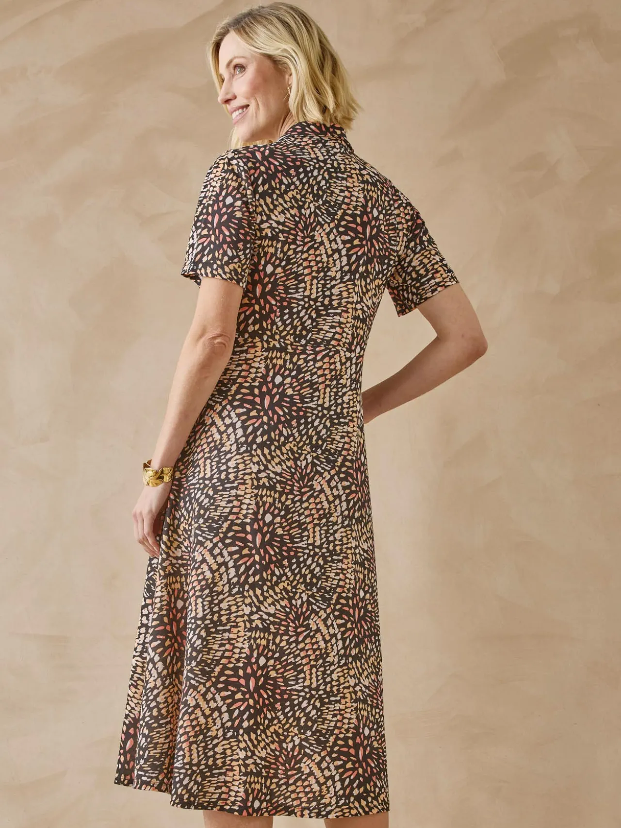 Robe en maille fluide