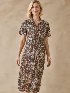 Robe en maille fluide