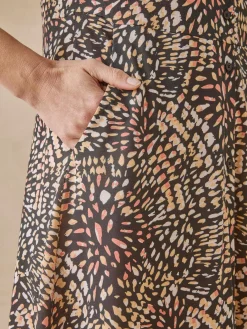 Robe en maille fluide