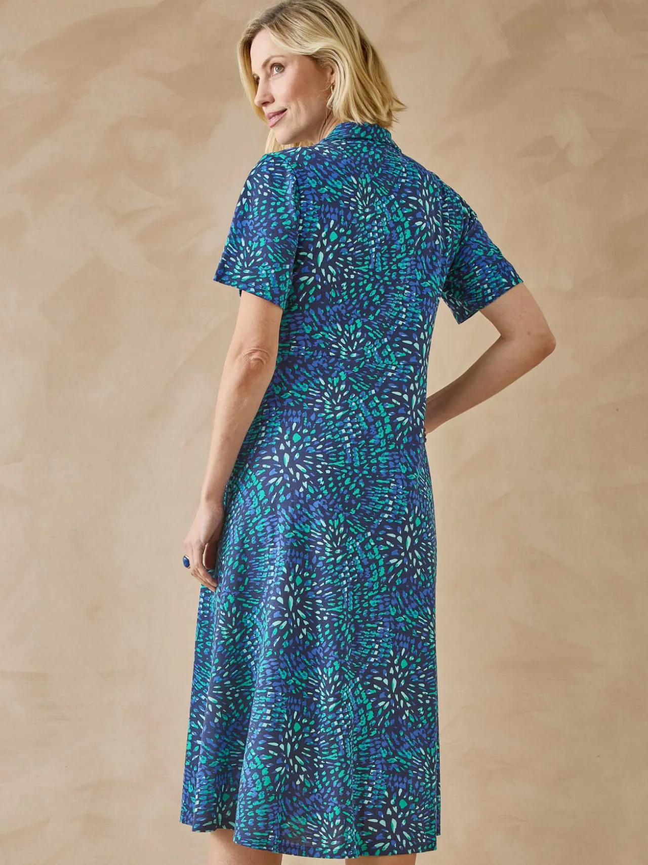 Robe en maille fluide